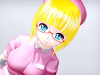 桃色の制服を着たメガネの金髪ナースが患者さんの勃起チンポを扱きまくってくれるサービスH ShareVideos 無料エロアニメ動画