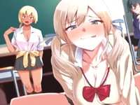 催眠をかけられてしまったギャルJKたちがノリノリの顔をしながら教室内で交わりあっちゃう淫乱SEX TokyoMotion 無料エロアニメ動画