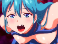 戦いに勝利したのも束の間でモンスターの体内に取り込まれてしまう3人の美少女ヒロインが全身の穴という穴を不気味に蠢く触手で責められて快楽堕ちしちゃうアナル凌辱H YouJizz 無料エロアニメ動画