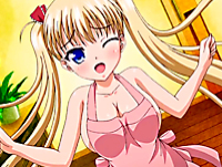 可愛くてスタイルも最高だけど生意気なのが玉に瑕の金髪ツインテール美少女が変態パパから裸エプロン姿でハメられちゃう禁断セックス SpankBang 無料エロアニメ動画