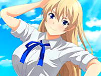 想いを寄せる幼馴染男子に胸を押し付けて巨乳アピールをする美少女JKが学校の屋上で全裸になり身も心も全てをさらけ出して一つになっちゃうラブラブエッチ aniporn 無料エロアニメ動画