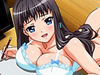 エロゲーに対しての情熱だけは誰にも負けない新人男性社員が可愛いけど生意気な黒髪ロングの原画担当の巨乳女子社員に実務でフェラやパイズリを教え込んじゃうツンデレエッチ TokyoMotion 無料エロアニメ動画