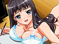 エロゲーに対しての情熱だけは誰にも負けない新人男性社員が可愛いけど生意気な黒髪ロングの原画担当の巨乳女子社員に実務でフェラやパイズリを教え込んじゃうツンデレエッチ TokyoMotion 無料エロアニメ動画