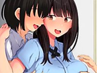クラスに女子が一人で全男子から注目の的になっているクール美少女JKがムチムチなオッパイと太ももに引き寄せられてやって来る思春期男子の性処理をしちゃう筆下ろしセックス aniporn 無料エロアニメ動画