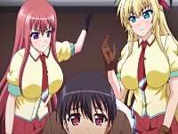 自分に服従しない男子生徒が許せない高飛車な金髪巨乳生徒会長が校内トイレで追い詰めてヒール足コキで屈辱射精させるSプレイ aniporn 無料エロアニメ動画