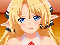 異種族が共存する学校で働く男性教師が美人エルフ姉妹と褐色肌のツンデレ美少女の3人の教え子たちから精子提供をしてもらうために際どい水着でアピールされちゃうハーレムH YouJizz 無料エロアニメ動画