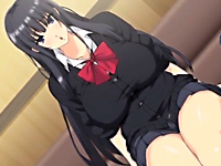 オジサン校長の前で大股開きになりストレッチの練習をするむっちり太ももの巨乳JKが誘惑して老齢チンコを受け入れちゃう潮吹きSEX TokyoMotion 無料エロアニメ動画