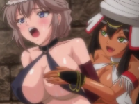 味方を探すため奴隷商人に自らの身体を売る美少女騎士がお金持ちで貪欲な富豪に黒光りする巨根を挿入されて処女喪失しちゃう調教セックス aniporn 無料エロアニメ動画