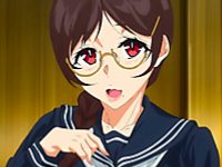 隠しきれないほどの色気ダダ漏れのメガネ巨乳JKになって独身男性の部屋に上がり込むサキュバスが朝昼晩とSっ気全開で精液を搾り取っちゃう痴女SEX aniporn 無料エロアニメ動画