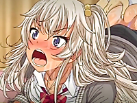 行為中にスマホを弄るほど興味も反応もない巨乳ギャルJKがブチ切れした幼馴染男子にイラマチオとスパンキングで乱暴にされて恍惚の表情でイカされまくっちゃうアナルSEX aniporn 無料エロアニメ動画