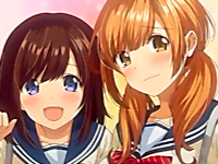 人付き合いが苦手なイケメン男子学生が仲良くなった積極的な陽キャギャルJK二人組から学校の屋上で昼食中に突然ファーストキスを奪われてズボンを脱がされちゃう筆下ろし3Pエッチ aniporn 無料エロアニメ動画