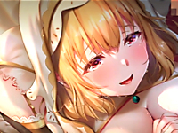 騙されて娼婦として売られてしまった新米巨乳僧侶が強欲な巨漢男に性奴隷として調教を施されてピュアな気持ちを快楽で塗り替えられちゃう中出し淫乱セックス aniporn 無料エロアニメ動画