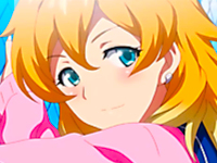 学園祭でやって来たオジサンにプレミアムカードを使われて性交渉をする金髪ギャルJKが学校の屋上でバックでデカチンをハメられてメロメロになっちゃう中出しH aniporn 無料エロアニメ動画