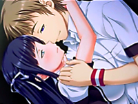 同級生男子と忘れ物を取りに深夜の学校に忍び込む真面目JKが暗闇の密着状態で身体を抱き寄せられて肉棒で腟内をかき回されちゃうドキドキNTRセックス aniporn 無料エロアニメ動画