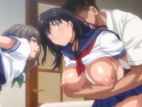 テニス部に最近姿を見せない後輩の様子を見に訪れた家で後輩の彼氏に突然襲われて処女を失ってしまう彼氏持ち美少女JKのNTRセックス YouJizz 無料エロアニメ動画