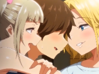 親に自立のために勧められた一人暮らしの家に押しかけてくる美少女JKたちにいっぱいスケベなことをされまくっちゃう主人公のハーレムエッチ SpankBang 無料エロアニメ動画