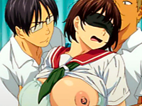 幼馴染の双子兄弟から首輪調教されるドMの変態女子校生が学校や自宅で細くて長いチンコと太くて逞しいチンコのタイプの違う2本の肉棒をハメられちゃう中出し3Pエッチ aniporn 無料エロアニメ動画