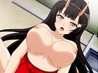 規律と秩序にうるさい鬼族の美人当主が幼馴染で年上の担任教師から身体を触られて発情してしまい大量潮吹きの後に肉棒による性の援助を受けちゃう中出しツンデレエッチ YouJizz 無料エロアニメ動画