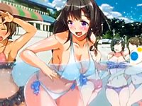 海で溺れて童貞のまま亡くなった浪人生がこの世への強すぎる執着心で幽霊となり巨乳水着美女を襲い念のこもった激しいピストンで突きまくっちゃう中出しゴーストエッチ TokyoMotion 無料エロアニメ動画