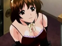 汁でびしょ濡れのパンティを披露しつつ内気男子のオカズ役を買って出ちゃう爆乳メイド YouJizz 無料エロアニメ動画