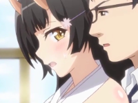 一人で抑えきれない欲求を満たしてもらうために想いを寄せてる先生と学園内で甘ラブセックスをしちゃうツンツン鬼巫女 SpankBang 無料エロアニメ動画