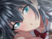 惚れた先輩に声かけたりゲームに誘ったりと大胆に迫るストーカー系可愛いJKが二人きりになるとキスや胸挟みをしてどんどん激しくなっちゃうロマンス交尾 aniporn 無料エロアニメ動画