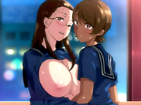 日々の勉強漬けでストレスと性欲が限界まで溜まるお嬢様学園に通う黒髪巨乳美女とスレンダーな色黒アスリート美少女が男性娼婦とホテルに缶詰になって情事を満喫しちゃう3Pエッチ aniporn 無料エロアニメ動画