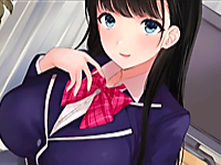 夜の繁華街でチンピラに絡まれていたところを真面目な男性サラリーマンに助けられる清楚系の黒髪巨乳JKがお礼に傷の手当とエッチなご奉仕までしちゃう中出し痴女SEX aniporn 無料エロアニメ動画