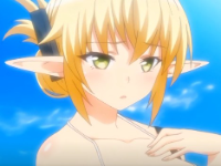 ビーチで生徒を守るため彼氏のフリをする真面目教師が守ってた美少女エルフに迫られて砂浜で熱く交わり合う野外イチャラブSEX XVIDEOS 無料エロアニメ動画