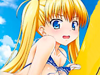 海でバカンスを楽しむ金髪ツインテールの水着ギャルが娘に欲情するどうしようもないクズ野郎の義父に浜辺で挿入されちゃう 青姦エッチ YouJizz 無料エロアニメ動画