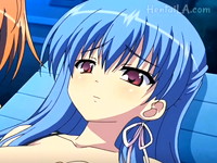 夜のプールサイドで大切な人と静かに抱き合い愛を確かめ合っちゃう巨乳美少女のスリル野外セックス XVIDEOS 無料エロアニメ動画