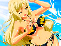 5人のセフレと海水浴に行く主人公のモテ男が海に着くなり早速チンコを求められて岩陰や宿泊先の温泉宿で休む暇なく連続ハメしちゃう中出しハーレムエッチ aniporn 無料エロアニメ動画