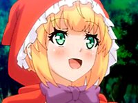 寝込んでいるおばあちゃんのために食料を配達してあげる心優しい赤ずきんちゃんが悪いオオカミに騙されてバージンを奪われた挙げ句に食べられてしまう鬼畜ファンタジーSEX aniporn 無料エロアニメ動画