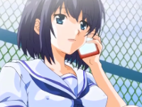 怪我で部活引退の寂しさを紛らわすため女友達と一緒に援交セックスにハマっていく黒髪美少女JK aniporn 無料エロアニメ動画