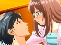 シャンプーの練習をする美容師アシスタントが憧れのイケメンカリスマ美容師と閉店後の店内で二人きりになってど密着で髪や耳を触られてメロメロにされちゃう恋愛エッチ aniporn 無料エロアニメ動画