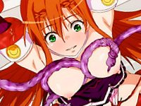 魔王と一緒に復活した赤き月の影響を受けて欲情が治まらない美少女勇者が研究者の男の提案した荒治療によって全身を触手で犯されてしまうファンタジー凌辱セックス aniporn 無料エロアニメ動画