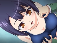 学校の便所で巨大アナルビーズを尻に挿入してオナニー中のボブカット黒髪JKが先輩男子にバレてデカチンで尻穴を犯され可愛く喘ぐエッチ aniporn 無料エロアニメ動画