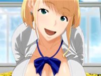 昼休みに学校の屋上で恋愛に悩むクラスメイト男子の相談に乗るヤリマン爆乳JKが男慣れした会話と手つきで筆下ろしをしちゃう痴女SEX aniporn 無料エロアニメ動画