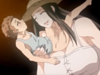 少年を夢のような異世界へ連れ込み豊満なムチムチ肉体で極楽を与えた後に絶望の淵へ突き落とす八尺様の怪奇セックス aniporn 無料エロアニメ動画