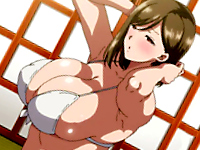 格闘技経験のあるマッチョな男性二人組に海でナンパされる爆乳若妻が偶然旅館も同じだった彼らにお酒を誘われてワンナイトしちゃう寝取られ3Pセックス aniporn 無料エロアニメ動画